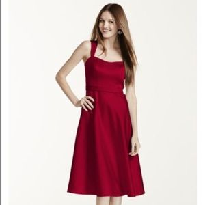 David’s Bridal Like New Red Dress!